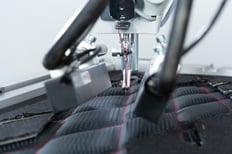 Automotive Seating being stitched by an automotive seating supplier and manufacturer