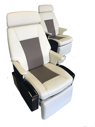 RCO Engineering Aerospace Seat made by an automotive seating supplier and manufacturer RCO Engineering Aerospace Seat made by an automotive seating supplier and manufacturer
