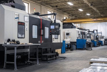 A large cnc machining service machine