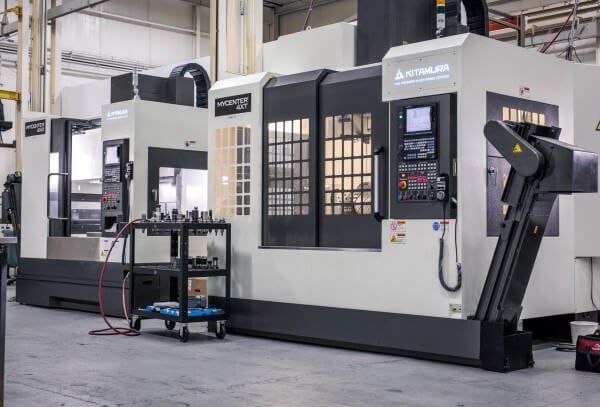 A large cnc machining service machine