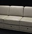 A leather appointed aerospace Divan. 