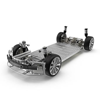 Autonomous Vehicle Battery Integration mockup made by a full-service engineering and design firm